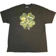 New Men's Sullen Art Collective Premium Fools Gold Black T-Shirt Size XXL