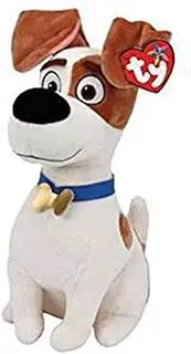 Ty Beanie Babies Secret Life of Pets Max The Dog Medium Plush