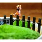 80cm/roll Handmade Craft Wooden Fence DIY Picket Fence Garden