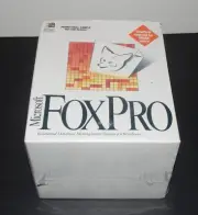 Microsoft FoxPro 2.6 for Windows 3.5" Disks 1994 Database Management NEW C3
