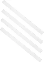 HOOTNEE 4Pcs Transparent Mini Mahjong Racks with Convenient Plastic Holders for Enhanced Mahjong Game Experience for Tiles Travel Friendly