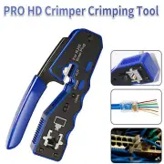 RJ45 EZ Crimper Cat5e 6 7 HD Network Connector Crimping LAN Tool AU