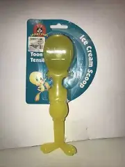 Vintage Looney Tunes Tweety Bird Ice Cream Scoop 1999 Toon-tensil, new on card