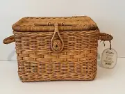 Medium Lidded Rattan Basket - Threshold Designed With Studio McGee