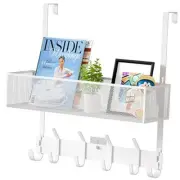 LUCYCAZ Over The Door Hooks - Over Door Organizer, Door Hanger Towel Rack with