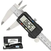 Digital Caliper Precise Measuring Tool, 6 inch Stainless Steel Electronic Ver...