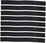 Alipis 8Pcs Elastic Bicycle Trouser Straps Hook and Loop Fastening Leg Bands for Outdoor Activities Comfortable Fit for Cycling Hiking and Fishing