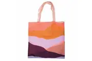 Coastal Foldable Shopping Bag Reusable Eco Grocery Tote Handbag