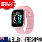 Smartwatch Smart Bluetooth Call Watch iPhone Samsung Android Men Women AUS PINK