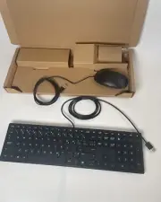HP NEW Computer Keyboard And Mouse Combo Lifestyle Wired