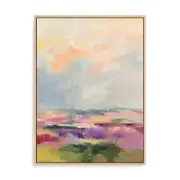 Artey | Spring Light II - Framed Canvas - Natural Frame - 60 x 80cm