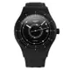 Swatch Sistem51 SISTEM 黑色皮革手錶 SUTB400