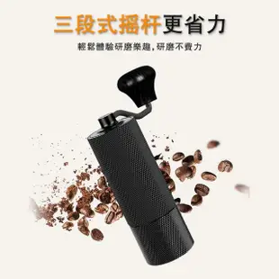 【歐適樂】磨豆機/咖啡豆研磨機/手磨咖啡機/磨豆器/手搖手動CNC磨芯(辦公室/會客廳/家用)