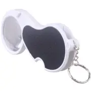 With Light Mirror Hand Held Glass Magnifier for Reading