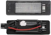 Fit For Infiniti Q50 N-i-s-s-a-n Qashqai X-Trail Juke NV200 Versa Rogue Kicks Armada License Plate Lights Number Plate Lamp