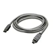 Firewire 400 6 Pin to 4 Pin Cable IEEE-1394a Cable 6ft 1.8M 6PIN to 4PIN for DV