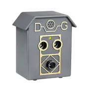 Dog Anti Barking Device Stopper Clicker Ultrasonic Stop Bark Repeller Deterrent Control Silencer 15m Range 4 Levels Waterproof Birdhouse Shape