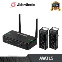 在飛比找PChome24h購物優惠-AVerMedia 圓剛 2.4GHz 無線教學 雙麥克風組