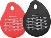MAGICLULU 2Pcs Shape Spatula Versatile Baking Tools for Dough Cutting Cream Scraping and Flour Scooping Easy to Clean Kitchen Utensils
