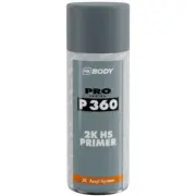HB Body 2K HS Primer Grey, P360 Filling Primer pro series Aerosol, 400ml