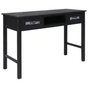 vidaXL Console Table Black 110x45x76 cm Wood BBT