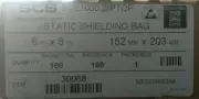 SCS1000 6" x 8" Static Shielding Bag ZIP Lot of 100 Bags Lead Free SCS