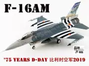 1/72 Belgian Air Force F16 model F-16AM 75th anniversary commemorative painting