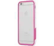 Tavik Outer Edge Bumper frame Case for Apple iPhone 6 6S 4.7 White/Magenta