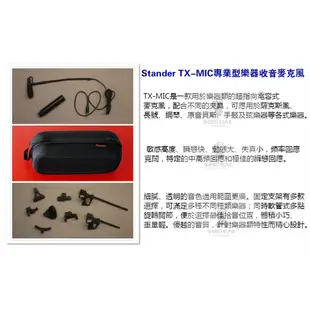 $免運【新品上市 搶先販售】╚ 力揚樂器 ╝臺製 Stander TX-MIC-PN 鋼琴收音麥克風