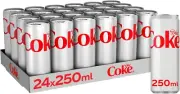 Coca-Cola Diet Can 250 Ml (Pack of 24)