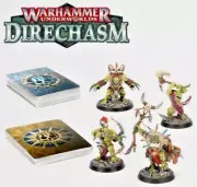 Hedkrakka's Madmob-NIB-OOP-Direchasm-Warhammer Underworlds-Savage Orcs-Orruk-AoS