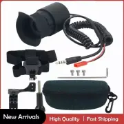 V760A-3 Wearable Head Mounted Display 0.39" OLED 12X Eyepiece 80-Inch Effect
