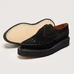 英國 GEORGE COX - 3705 VI DIANO CREEPER 尖頭 厚底鞋 龐克鞋 - 黑麂皮