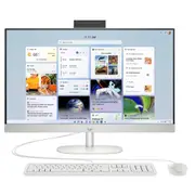 HP 27-cr0000a PC 27" FHD All-in-One PC AMD Ryzen 7 7730U - 16GB RAM - 512GB SSD - WiFi 6 + Bluetooth 5.3 - Webcam - Win 11 Home - USB Keyboard & Mouse - 1 Year Warranty [88A34PA]