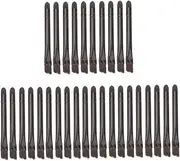 MERRYHAPY 30 Pcs Eye Shadow Brush Makeup Brush Concealer Brush Brow Brush Eye Makeup Sponge Applicator Cosmetic Makeup Tool Women Eyeshadow Brush Stainless Steel Black