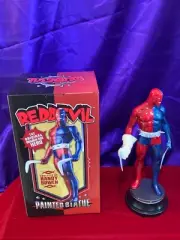 Red Devil Painted 12" statue by Randy Bowen DesignsReddevil #144/500 not bust ss
