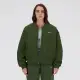 【NEW BALANCE】NB 外套 女款 運動外套 飛行外套 夾克 美規 綠 WJ33507KOU