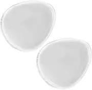 GANAZONO Beauty Sponge 2 Pcs Silicone Wet Powder Puff Makeup Sponges for Face Non-absorbent for Foundation and Blush