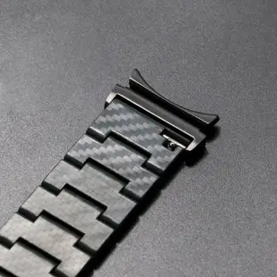 SAMSUNG 碳纖維錶帶手鍊適用於三星 Galaxy 6 43 毫米 47 毫米手錶 4 經典 42/46 毫米 Ga