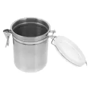 Box Travel Cookie Jar Air Tight Coffee Grounds Container