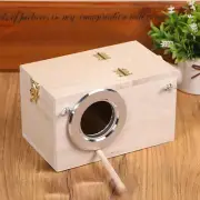 Bird Breeding Nest Box For Bird Parakeet Budgie Cockatiel Nesting House Wooden