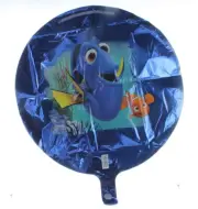 18" Finding Dory Round Shaped Mylar Foil Balloon Party Decorations