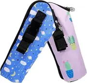 BESTonZON Baby Bottles Insulated 2 Pcs Milk Bottle Thermal Bags Portable Nursing Bottle Containers for Car Home