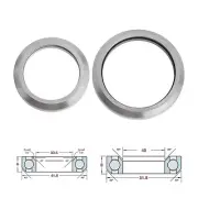 Beaings Bike 2pcs 2x ACB518K/MH-P08H8 Bearings For Excalibur For Fenix