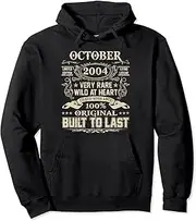 [VidiAmazing] October 2004 Shirt 18 Years Old 18th Birthday Pullover Hoodie ds1369