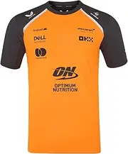 Castore McLaren F1 2025 Men's Team T-Shirt, Autumn Glory / Phantom, XX-Large