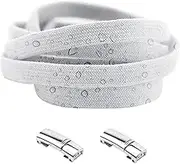 Magnetic Shoelace Buckle | Smart Buckle Laces Adults Set | No Tie Elastic Shoelaces M-agnetic Shoe String Lock No Tie Shoe Laces For Supplies
