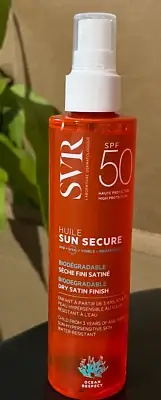 SVR Laboratoires SUN SECURE DRY OIL SPF 50+ 200ml Exp 06/2025 New