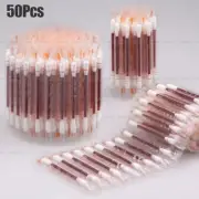 50Pcs Disposable Medical Iodine Cotton Stick Disinfected Cotton Swab First Aid