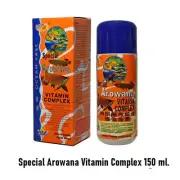 Arowana Vitamin Fish Supplementb Color Enhancement Immune Booster Appetite Stimu